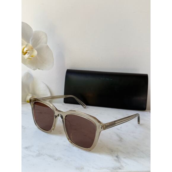 SALE! NEW Saint Laurent SL457 Beige Unisex Sunglasses
